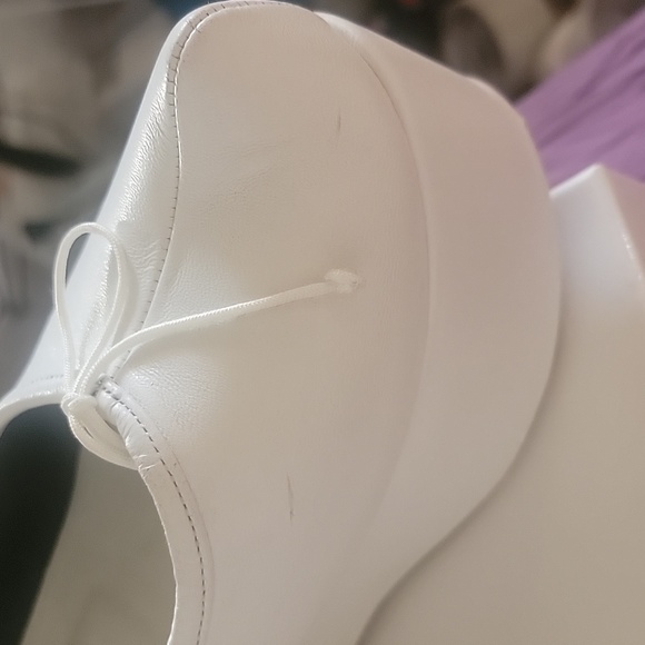 Flat Apartment Ballerina Platform Lambskin Shoes - Picture 11 of 12